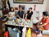 蓝田县退役军人事务局走访慰问军休干部