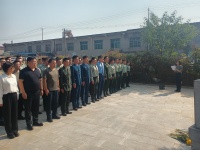 蓝田县退役军人事务局组织退役士兵开展烈士祭奠活动