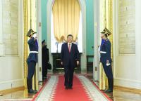 习近平同俄罗斯总统普京会谈