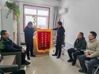 蓝田县2025年转业军士向县退役军人事务局致敬